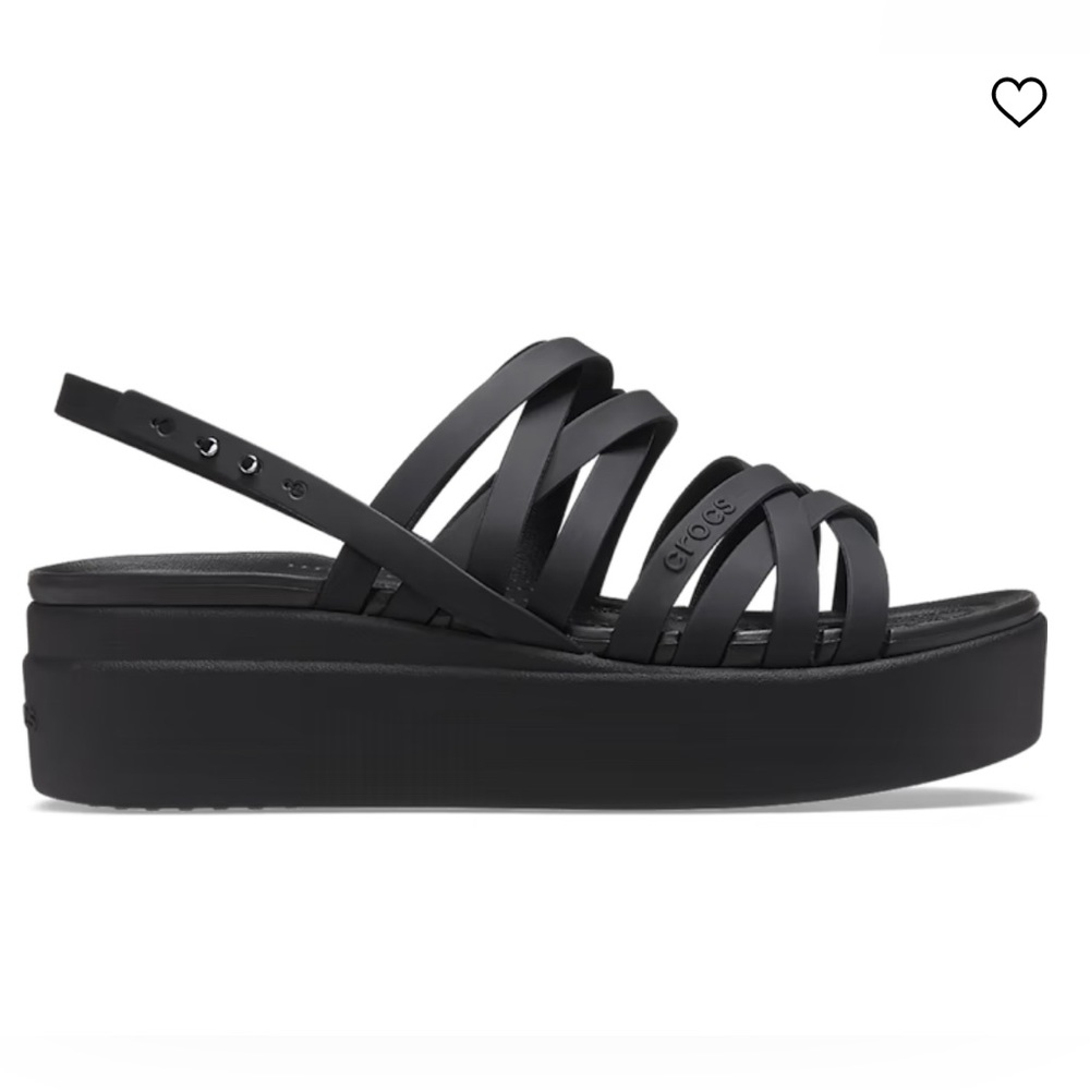 Crocs Brooklyn Strappy Low Wedge